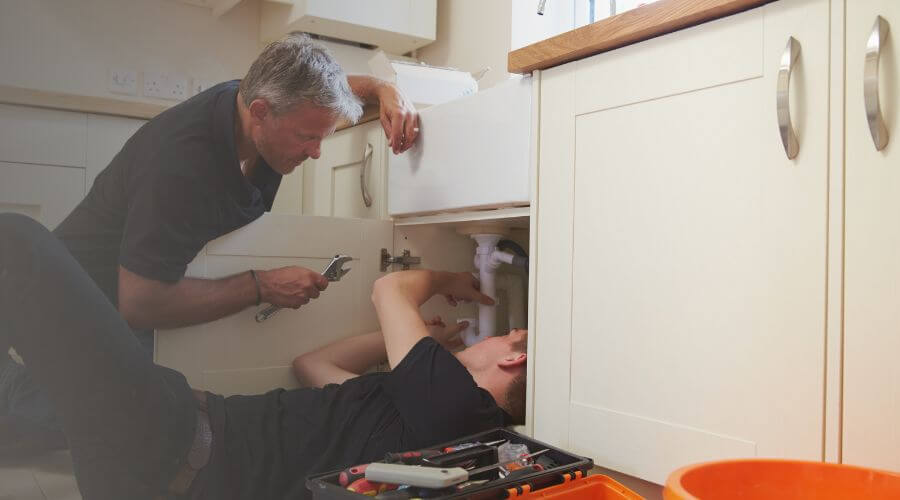 Professional burst pipe repair services in Lenorah, TX